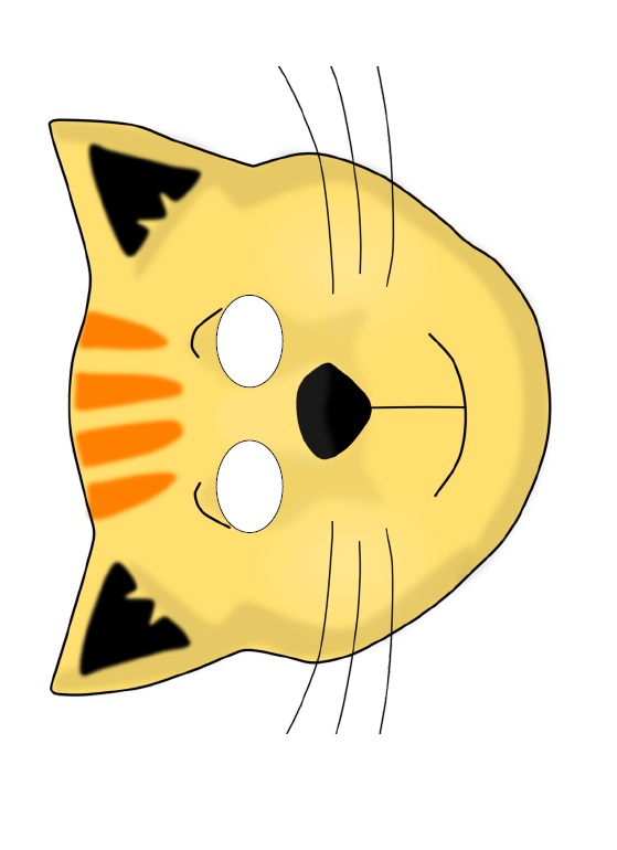 Çocuklar İçin  Kedi Hazır Maske Şablonları 